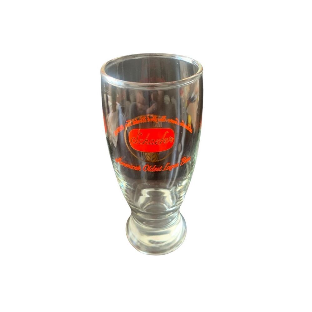 Vintage Schaefer Beer NY Worlds Fair Glass A Timeless Piece of History